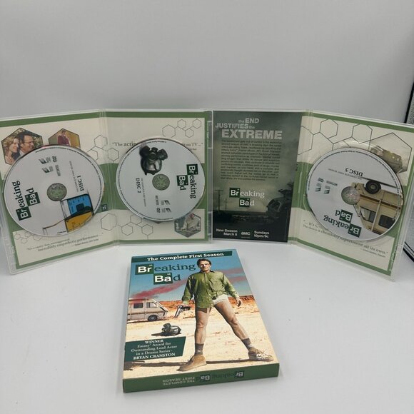 Breaking Bad The Complete First Season DVD 2008 Bryan Cranston AMC NR Series - Picture 3 of 3
